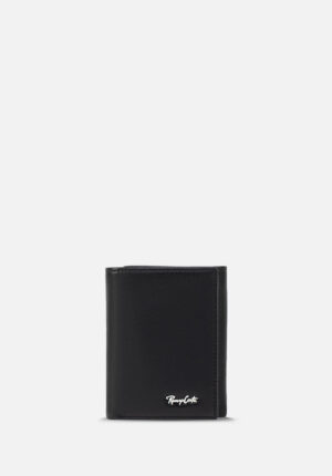 BILLETERA EN CUERO DE TRES CUERPOS